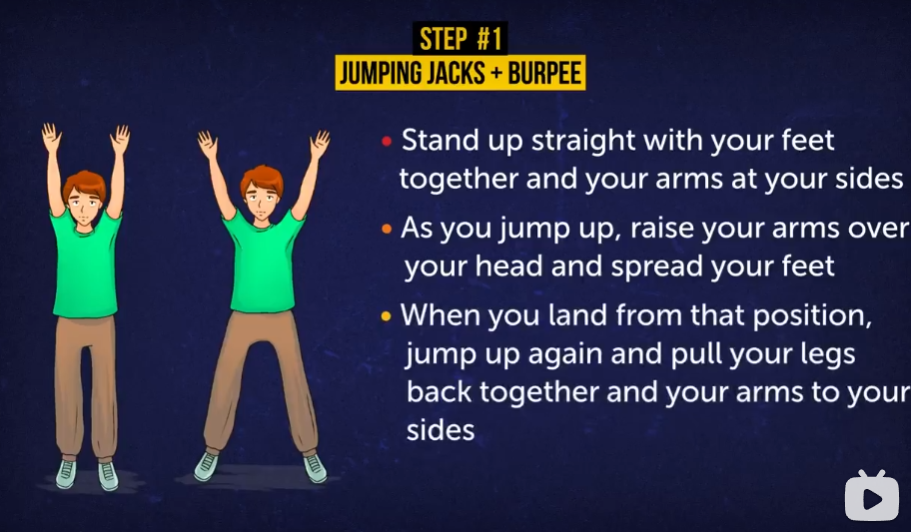 jumping jacks
